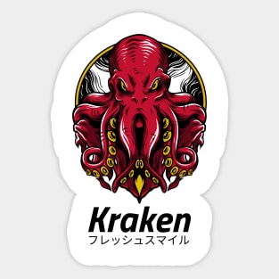 Kraken Octopus Mythology Sticker
